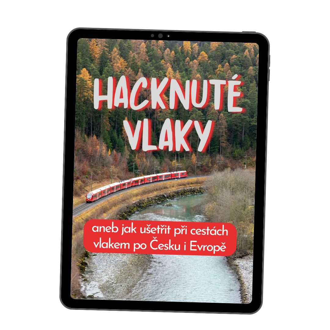 E-book Hacknuté vlaky – jak najít levné jízdenky po Česku i do zahraničí